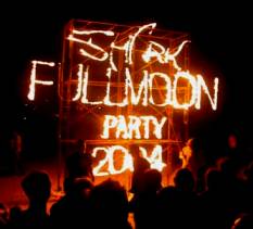 Full moon party is one of the favorite